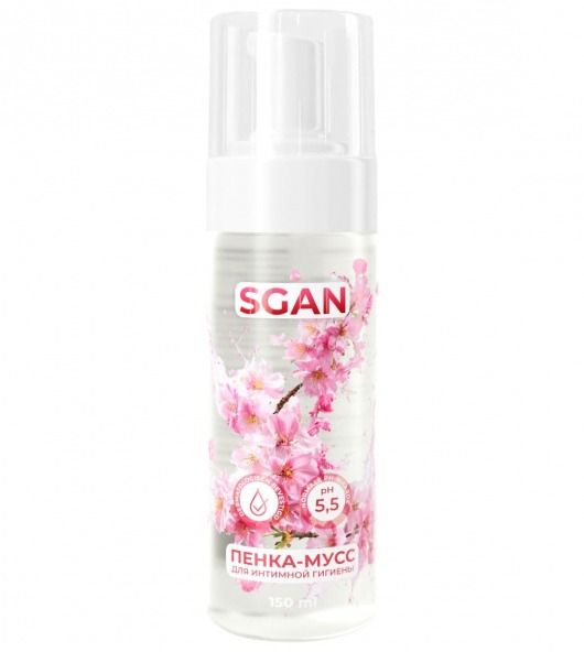 Пенка-мусс для интимной гигиены SGAN с пребиотиками - 150 мл. - SGAN - купить с доставкой во Владикавказе