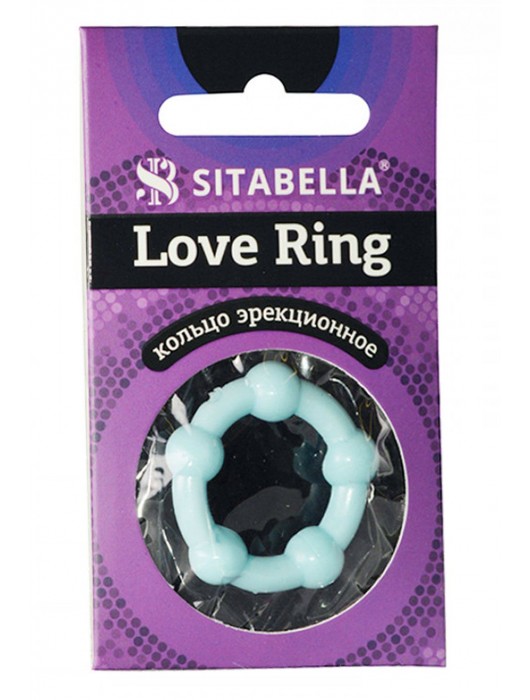 Цветное эрекционное кольцо Love Ring с бусинами - Sitabella - во Владикавказе купить с доставкой