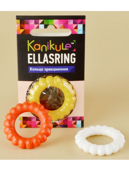 Цветное рельефное эрекционное кольцо Ellasring - Sitabella - во Владикавказе купить с доставкой