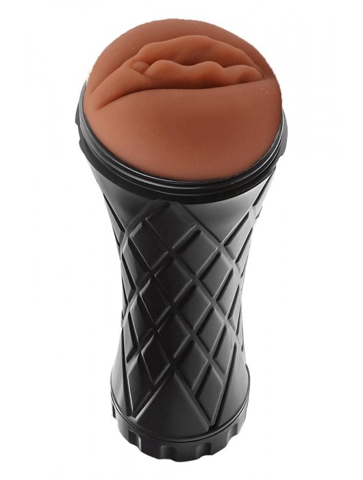 Коричневый мастурбатор-вагина Marly - Dream Toys - во Владикавказе купить с доставкой