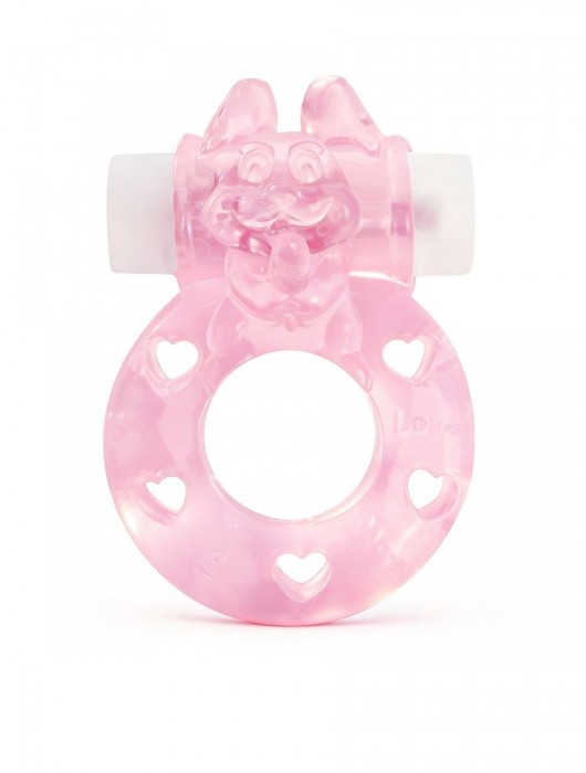 Розовое эрекционное виброкольцо в форме зайчика - 1137 - во Владикавказе купить с доставкой