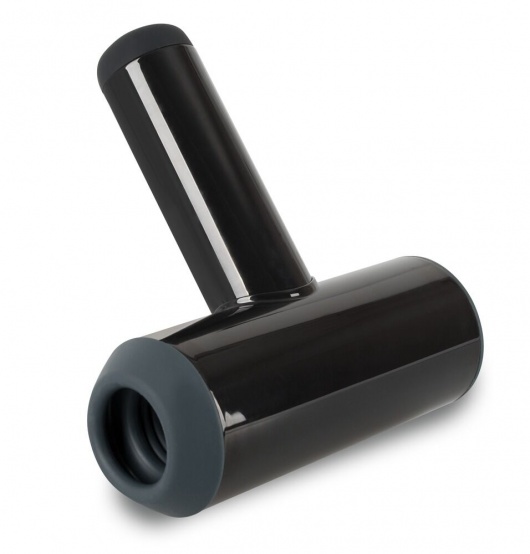 Черный мастурбатор с удобной ручкой Masturbator with 2 Functions - Orion - во Владикавказе купить с доставкой
