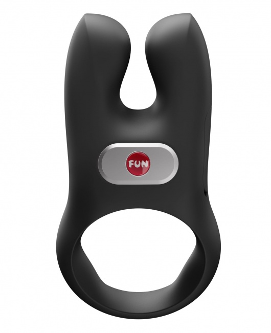 Черное эрекционное виброкольцо Nos - Fun Factory - во Владикавказе купить с доставкой