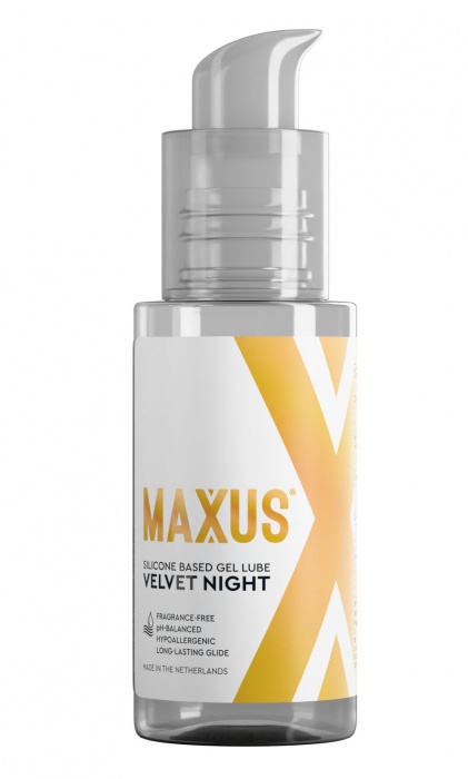Лубрикант на силиконовой основе MAXUS Velvet Night - 50 мл. - Maxus - купить с доставкой во Владикавказе