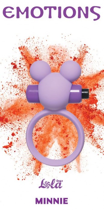 Сиреневое эрекционное виброколечко Emotions Minnie - Lola Games - во Владикавказе купить с доставкой