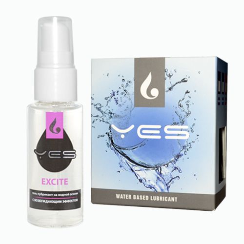 Гель-лубрикант на водной основе Excite с возбуждающим эффектом - 30 мл. - Sitabella - купить с доставкой во Владикавказе