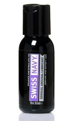 Возбуждающий гель-лубрикант на водной основе Sensual Arousal Lubricant  - 29,5 мл. - Swiss navy - купить с доставкой во Владикавказе