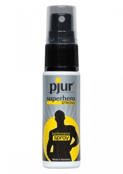 Спрей-пролонгатор длительного действия pjur SUPERHERO Strong Spray - 20 мл. - Pjur - купить с доставкой во Владикавказе