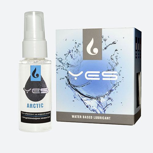 Интимный гель-лубрикант Yes Arctic с продлевающим эффектом - 30 мл. - Sitabella - купить с доставкой во Владикавказе
