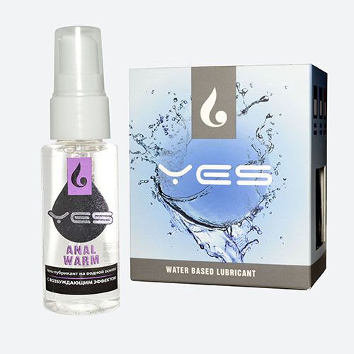 Анальный гель-лубрикант Yes Anal Warm с разогревающим эффектом - 30 мл. - Sitabella - купить с доставкой во Владикавказе