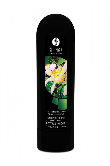 Интимный гель для пар, усиливающий наслаждение, Lotus Noir - 60 мл. - Shunga - купить с доставкой во Владикавказе
