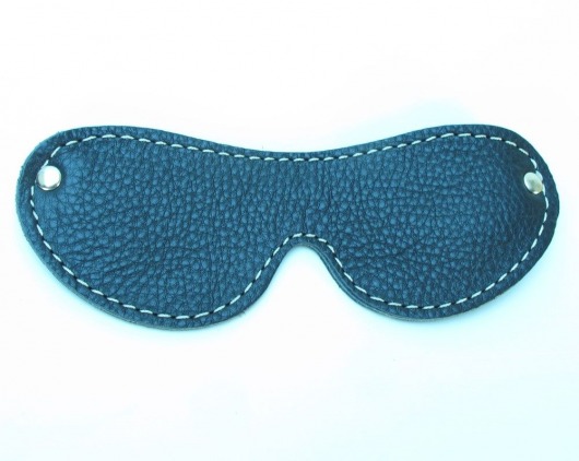 Кожаная маска на глаза - БДСМ Арсенал - купить с доставкой во Владикавказе