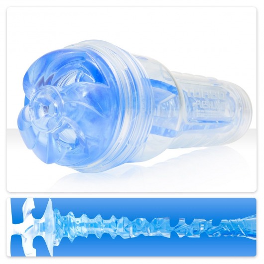 Мастурбатор Fleshlight Turbo - Trust Blue Ice - Fleshlight - во Владикавказе купить с доставкой