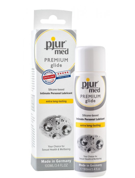 Гипоаллергенный силиконовый лубрикант pjur MED Premium glide - 100 мл. - Pjur - купить с доставкой во Владикавказе