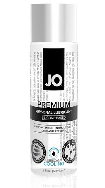 Охлаждающий лубрикант на силиконовой основе JO Personal Premium Lubricant Cooling - 60 мл. - System JO - купить с доставкой во Владикавказе