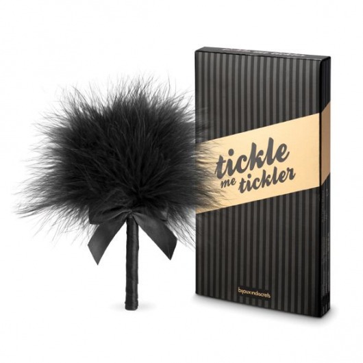 Пуховка для эротических игр Tickle Me Tickler - Bijoux Indiscrets - купить с доставкой во Владикавказе