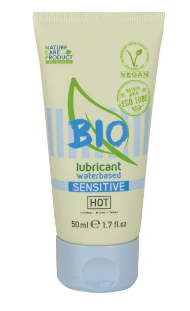 Органический лубрикант для чувствительной кожи Bio Sensitive - 50 мл. - HOT - купить с доставкой во Владикавказе