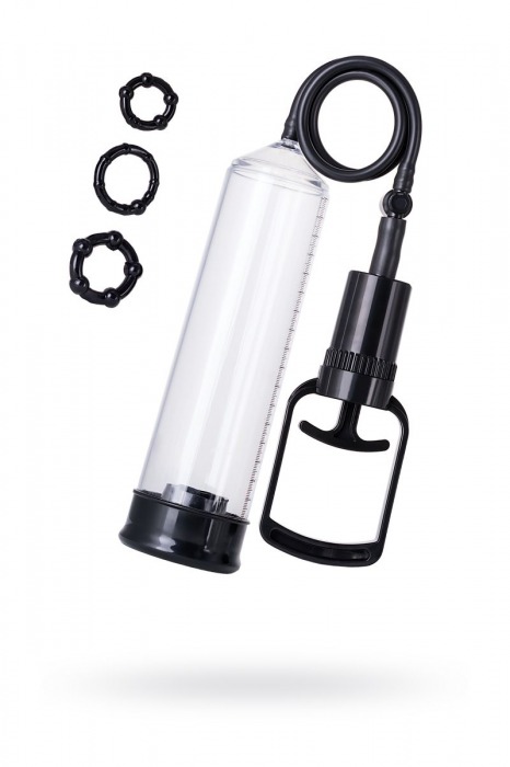 Вакуумная помпа A-toys с уплотнителем и эрекционными кольцами - A-toys - во Владикавказе купить с доставкой