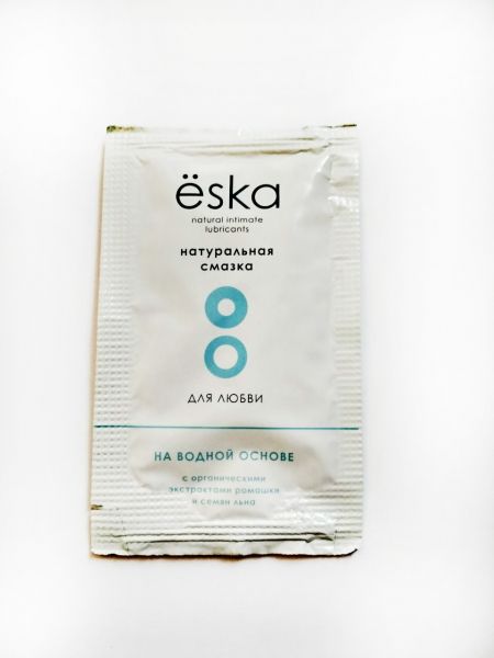 Натуральный лубрикант на водной основе Ёska - 7 мл. - Eska - купить с доставкой во Владикавказе