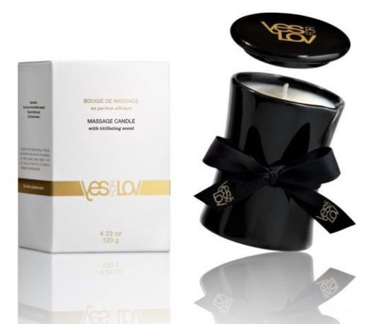 Массажная свеча Titillating Massage Candle - 120 мл. - YESforLOV - купить с доставкой во Владикавказе