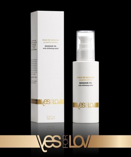Массажное масло TITILLATING MASSAGE OIL - 100 мл. - YESforLOV - купить с доставкой во Владикавказе