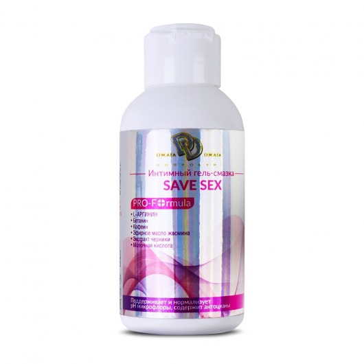 Интимный гель-смазка на водной основе SAVE SEX - 100 мл. - БиоМед - купить с доставкой во Владикавказе