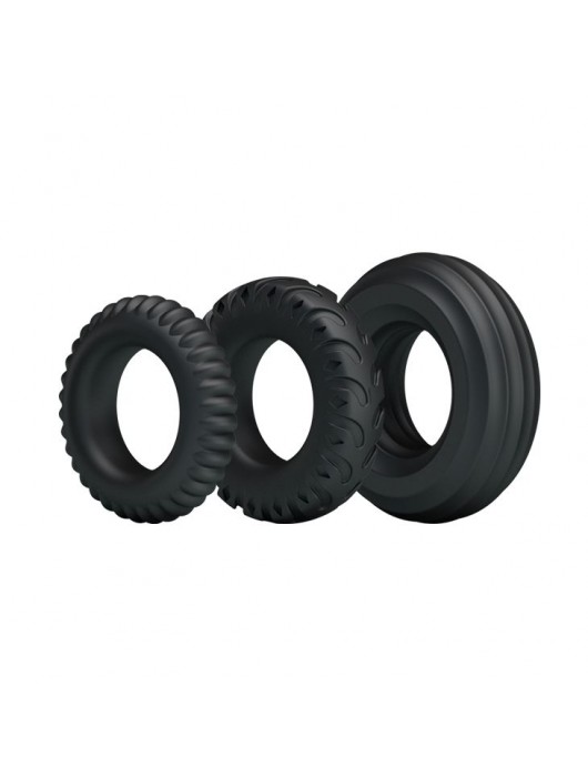 Набор из 3 эрекционных колец различного размера - Baile - во Владикавказе купить с доставкой