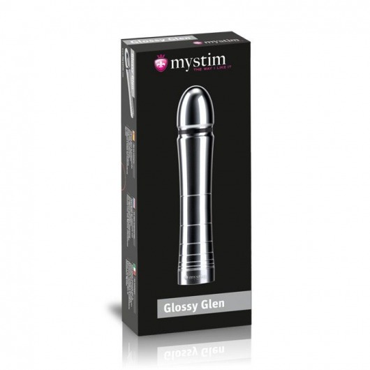 Фаллоимитатор для электростимуляции Glossy Glen Dildo - 14 см. - MyStim - купить с доставкой во Владикавказе