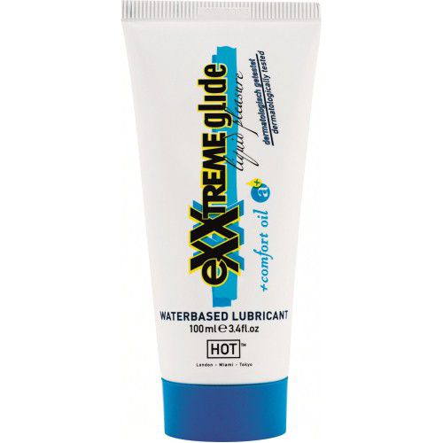 Анальная смазка на водной основе Exxtreme Glide - 100 мл. - HOT - купить с доставкой во Владикавказе