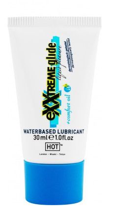 Анальная гель-смазка на водной основе Exxtreme Glide - 30 мл. - HOT - купить с доставкой во Владикавказе
