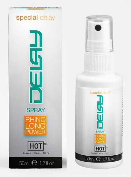 Спрей-пролонгатор для мужчин Delay - 50 мл. - HOT - купить с доставкой во Владикавказе