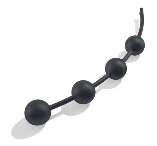 Большая анальная цепочка для электростимуляции Booty Garland L - 40 см. - MyStim - купить с доставкой во Владикавказе