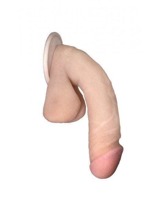 Сувенирный фаллос на присоске 03 - 17 см. - LOVETOY (А-Полимер) - купить с доставкой во Владикавказе