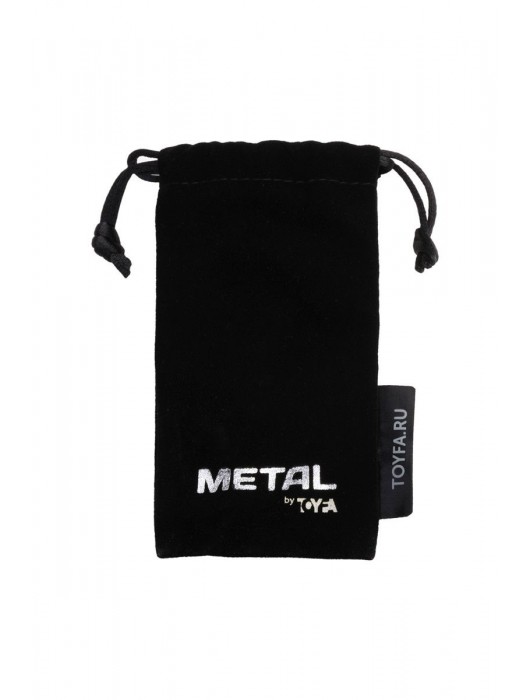 Серебристый двухсторонний карабин TOYFA Metal - ToyFa - купить с доставкой во Владикавказе